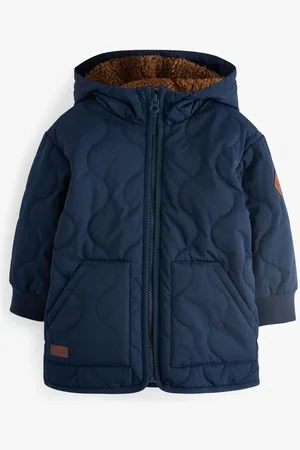 Next Steppjacke Wasserabweisender Steppmantel mit Fleecefutter (1-St) - Verkäufer: Germany GmbH
