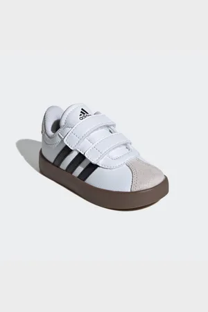 adidas VL COURT 3.0 KIDS Klettschuh inspiriert vom Design des adidas samba