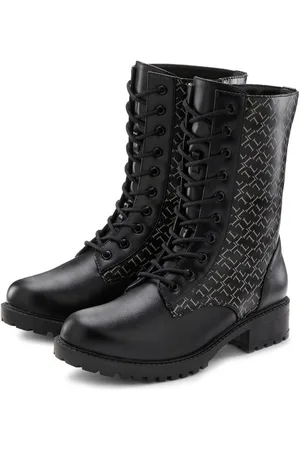 Lascana Stiefelette mit modischem Druck, Stiefel, Boots VEGAN