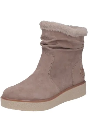 Rieker Winterboots, Stiefelette, slouchy Schaft, mit Innenreißverschluss