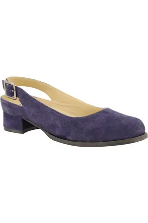 Ulla Popken Pumps Veloursleder verstellbare Ferse Weite H Pumps - Verkäufer: Popken Fashion Group