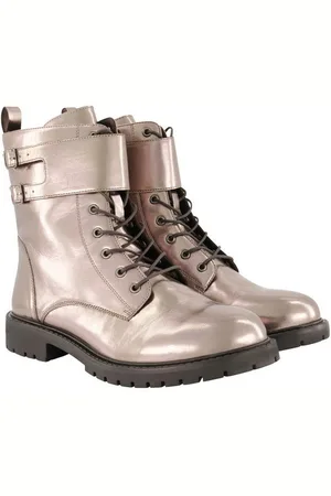 Ulla Popken Stiefeletten Lederoptik Schnürung Profilsohle Stiefel - Verkäufer: Popken Fashion Group