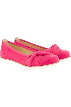 Ulla Popken Ballerinas Zierknoten Velours Weite H Ballerina - Verkäufer: Popken Fashion Group