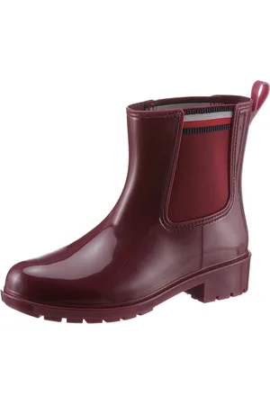 Tommy Hilfiger CORPORATE ELASTIC RAINBOOT Chelseaboots mit beidseitigem Stretcheinsatz