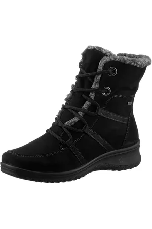 ARA MÜNCHEN Winterboots, Schnürboots, Winterstiefelette in Komfortweite H = sehr weit