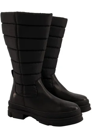 Ulla Popken Lederstiefel XL-Steppschaft Fleecefutter Weite H Stiefel - Verkäufer: Popken Fashion Group