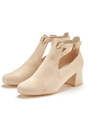 Lascana Stiefelette Stiefel, Boots mit Blockabsatz und besonders softer Innensohle VEGAN