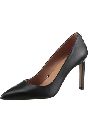 HUGO BOSS Janet Pumps, Abendschuh, Festtagsschuh, Lederpumps mit Stiletto Absatz