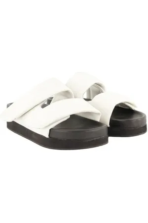 STUDIO UNTOLD Leder-Pantolette echtes Leder breite Riemen Sandalette - Verkäufer: Popken Fashion Group