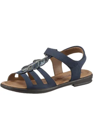 Ricosta Amelie WMS: mittel Riemchensandale, Sommerschuh, Sandalette, Blockabsatz, mit Klettverschluss