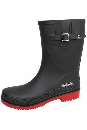 Bockstiegel [D2C] 10323_1 schwarz/rot Gummistiefel - Verkäufer: schuhplus - Schuhe in Übergrößen
