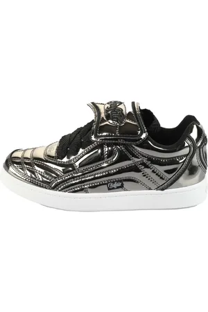 Buffalo LIBERTY SOCCER vegan Plateausneaker, Schnürschuh, Halbschuh, Freizeitsneaker in Metallic-Optik