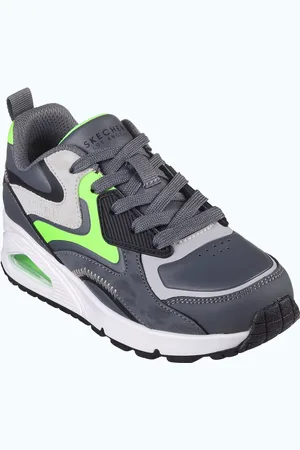 Skechers UNO GEN1 Keilsneaker mit Kontrastbesätzen, Freizeitschuh, Halbschuh, Schnürschuh