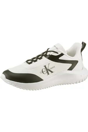Calvin Klein EVA RUNNER LOW LACE ML MIX Sneaker mit leichter Profilsohle, Freizeitschuh, Halbschuh, Schnürschuh