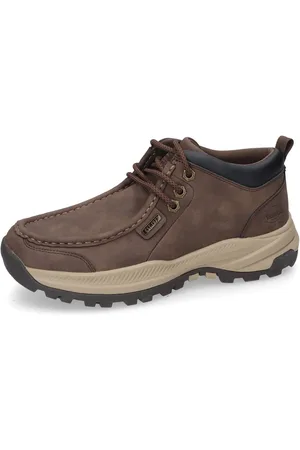 Dockers Schnürschuh, Trekking Boots, Schnürschuh mit modischer Mokassin-Ziernaht