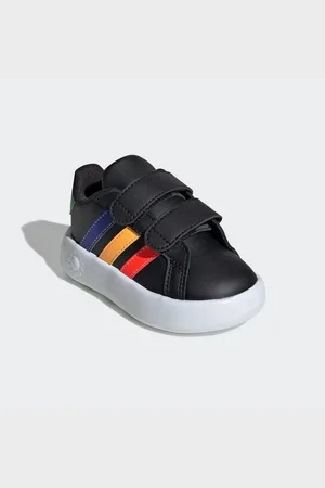adidas GRAND COURT 2.0 KIDS Klettschuh Design auf den Spuren des adidas Superstar, für Kinder