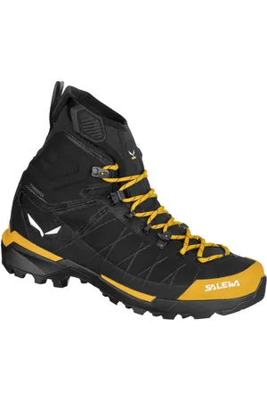 Salewa ORTLES LIGHT MID PTX M GOLD/BLACK Trekkingschuh - Verkäufer: Intersport Drucks