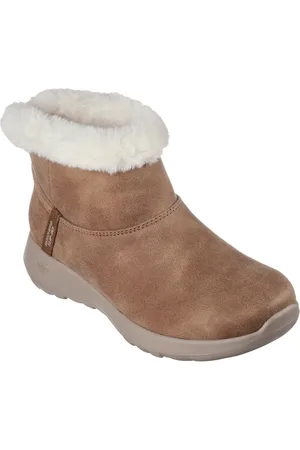 Skechers ON-THE-GO JOY-COZY DREAM Winterboots Schlupfstiefel, Snowboots, Winterschuh mit 5GEN Dämpfung, vegan