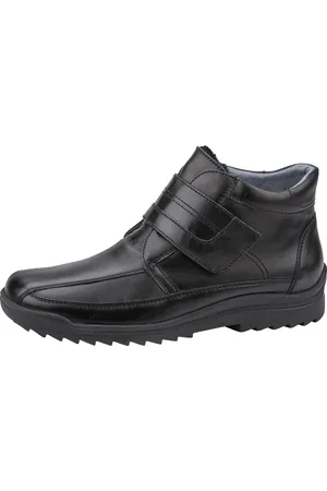 Waldläufer Kai Winterboots mit Klettriemchen, H-Weite