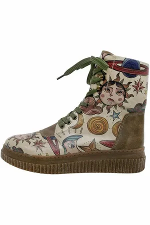 Dogo Future Boots Farbig Damen Boots / Female Schnürboots Vegan