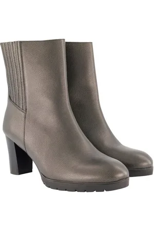 Ulla Popken Leder-Stiefeletten Nappaleder Wechselfußbett Stiefel - Verkäufer: Popken Fashion Group