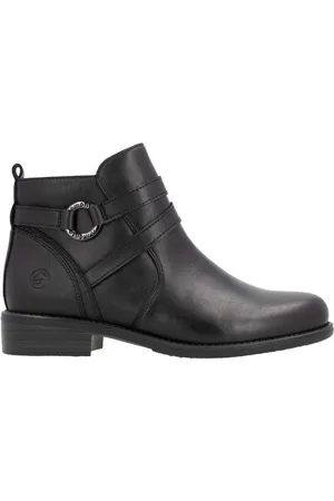 Remonte Stiefelette, Businessschuh, Boots, Flats mit praktischem Innenreißverschluss