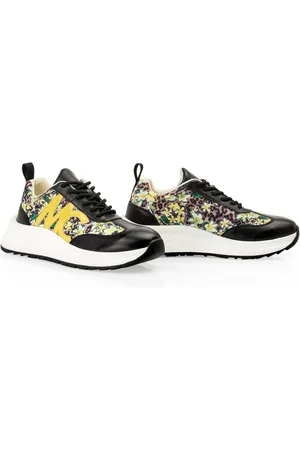 Marc Cain Happy Classics Plateausneaker, Keilsneaker, Plateausneaker, Freizeitschuh mit Lederinnensohle