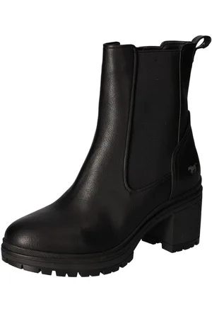 Mustang Chelseaboots, Schlupfboots, Stiefelette, mit Stretch an der Seite, schmale Form