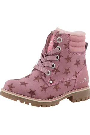TOM TAILOR Winterboots, Blockabsatz, Schnürboots, Outdoorschuh mit TEX-Membran