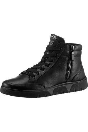ARA ROM Schnürboots, Stiefelette, Bequemschuh mit Reißverschluss