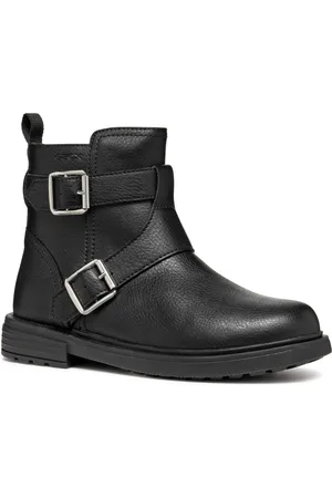 Geox J ECLAIR GIRL X Stiefelette Bikerboots, Winterstiefel, Boots mit Warmfutter