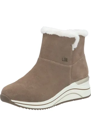 Remonte Winterstiefelette, Keilabsatz, Stiefelette, Winterboots, wasserabweisende TEX-Membran