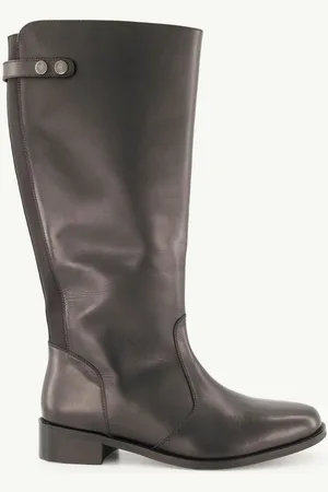 Ulla Popken Lederstiefel XL-Schaft Elastikeinsatz Weite H Stiefel - Verkäufer: Popken Fashion Group