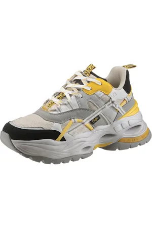 Buffalo TRIPLET HOLLOW Plateausneaker, Chunky Sneaker, Schnürschuh, Freizeitschuh mit Kontrastdetails