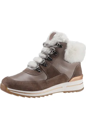 ARA OSAKA Winterboots, Schnürboots, Winterstiefelette in Komfortweite H = sehr weit