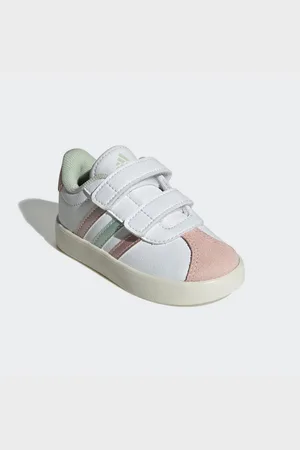 adidas VL COURT 3.0 KIDS Klettschuh inspiriert vom Design des adidas samba