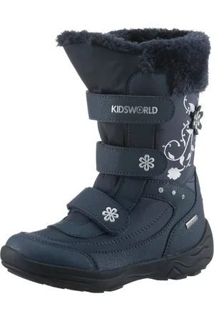 Kidsworld Mary V Snowboots Klettstiefel, Winterstiefel mit wasserabweisender Comfortex-Membrane
