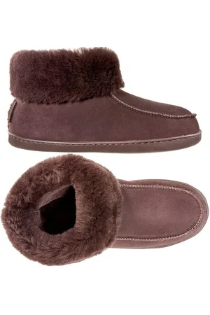 Vanuba PEPPIN Herren Hausschuh Echtleder Hüttenschuhe/Winter-Hausschuhe/Gefüttert - Verkäufer: HausSchuhe-Design