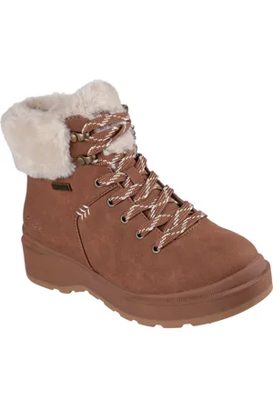 Skechers PARK CITY Winterboots, Trekking Stiefel, Schnürstiefel mit Warmfutter