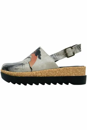 Dogo Akita Sunset Animals Damen Sandalen/ Sandaletten / Female Sandale Vegan