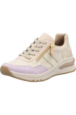 Rieker Wedgesneaker, Freizeitschuh, Halbschuh, Schnürschuh in bequemer Form
