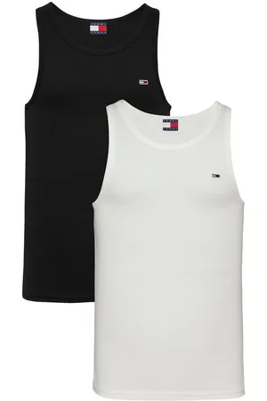 Tommy Hilfiger Tanktop TJM XSLIM 2PCK RIB TANK EXT (Packung, 2-tlg., 2er) mit gerippter Struktur