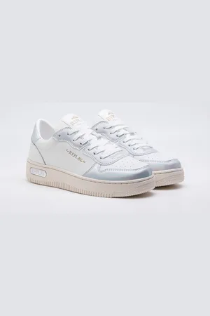 Replay EPIC FOIL Plateausneaker, Freizeitschuh, Halbschuh, Schnürschuh mit Metallic-Details