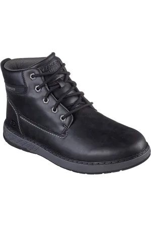 Skechers GARLAN Schnürboots, Schnürstiefel, Boots mit dämpfender Sohlentechnologie