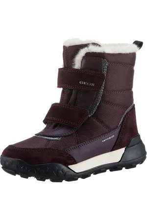 Geox J TREKKYUP GIRL B ABX Winterstiefel Klettstiefel, Snowboots, Winterstiefel mit Warmfutter