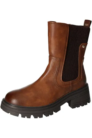 Mustang Chelseaboots Schlupfstiefel, Herbstschuh mit komfortablem Stretcheinsatz