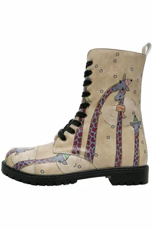Dogo Zipsy Sky-High Love Damen Stiefel / Female Schnürboots Vegan