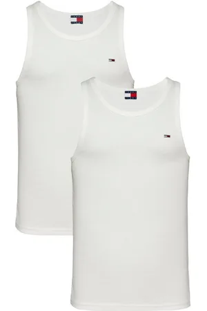 Tommy Hilfiger Tanktop TJM XSLIM 2PCK RIB TANK EXT (Packung, 2-tlg., 2er) mit gerippter Struktur