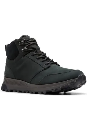 Clarks ATL Trek Up WP Schnürstiefel Hiking Boots, Schnürboots, Winterstiefel mit herausnehmbarem Fußbett