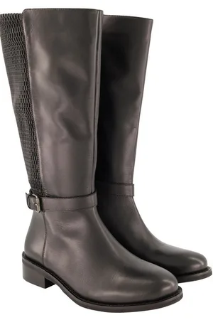 Ulla Popken Lederstiefel XL-Schaft Weite H Stiefel - Verkäufer: Popken Fashion Group